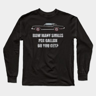 Smilles per Gallon Monte Carlo Long Sleeve T-Shirt